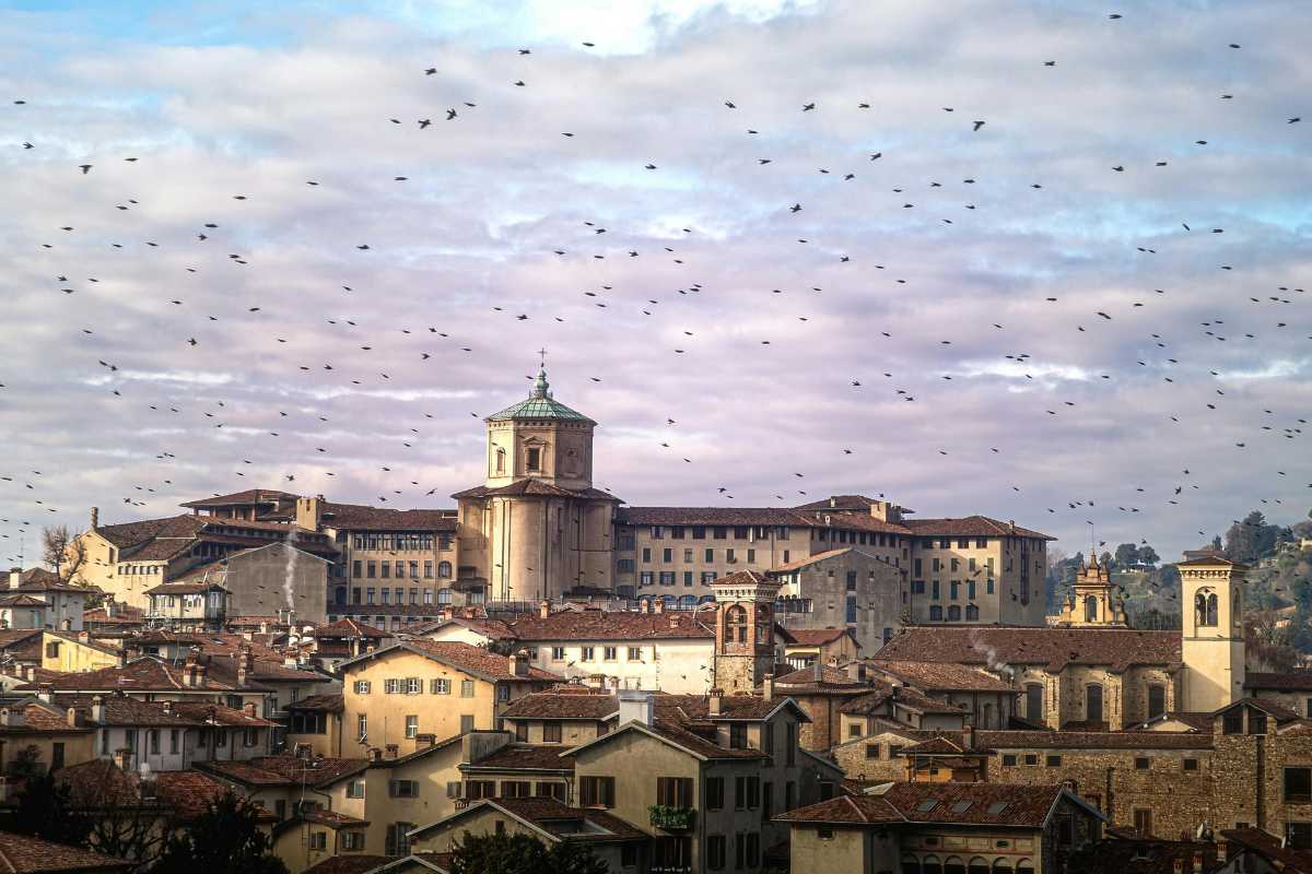Cerimonia di apertura dei Giochi Olimpici Invernali a Bergamo
