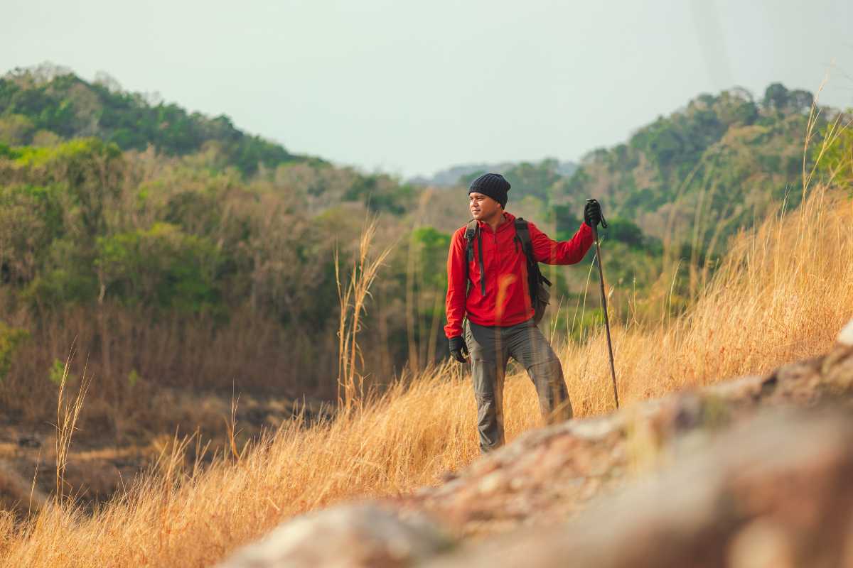 Escursione panoramica con vista sulle montagne e valli bergamasche