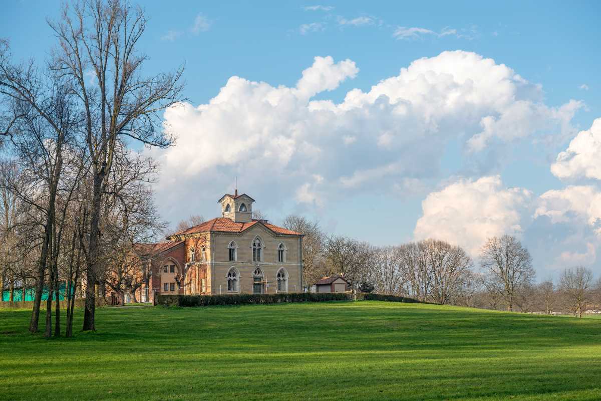 Scorcio del Parco di Monza con percorsi naturalistici e aree verdi